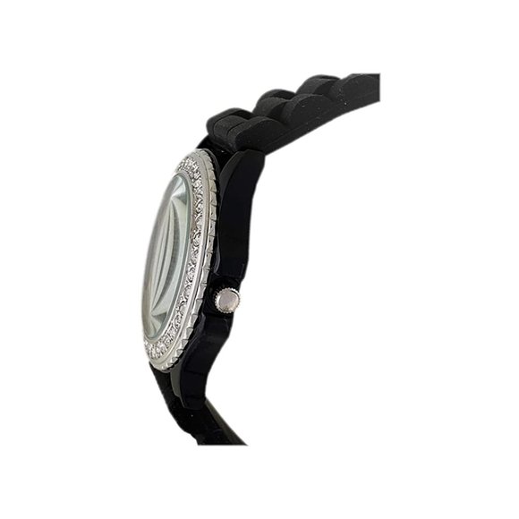 Charles Delon Casual Style Black/Silver Watch